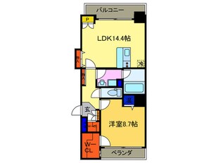 Ｉ－ａｒｔｅ七条大宮の物件間取画像